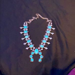 Southwestern statement necklace